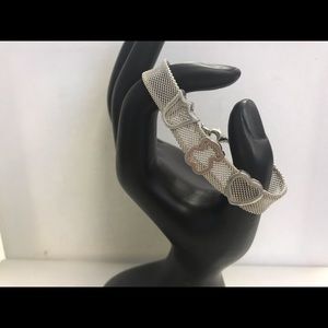 925 Tous Bear Mesh Bracelet